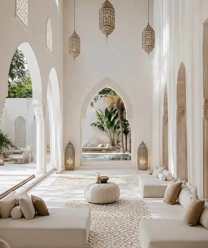 Architecture intérieure marocaine